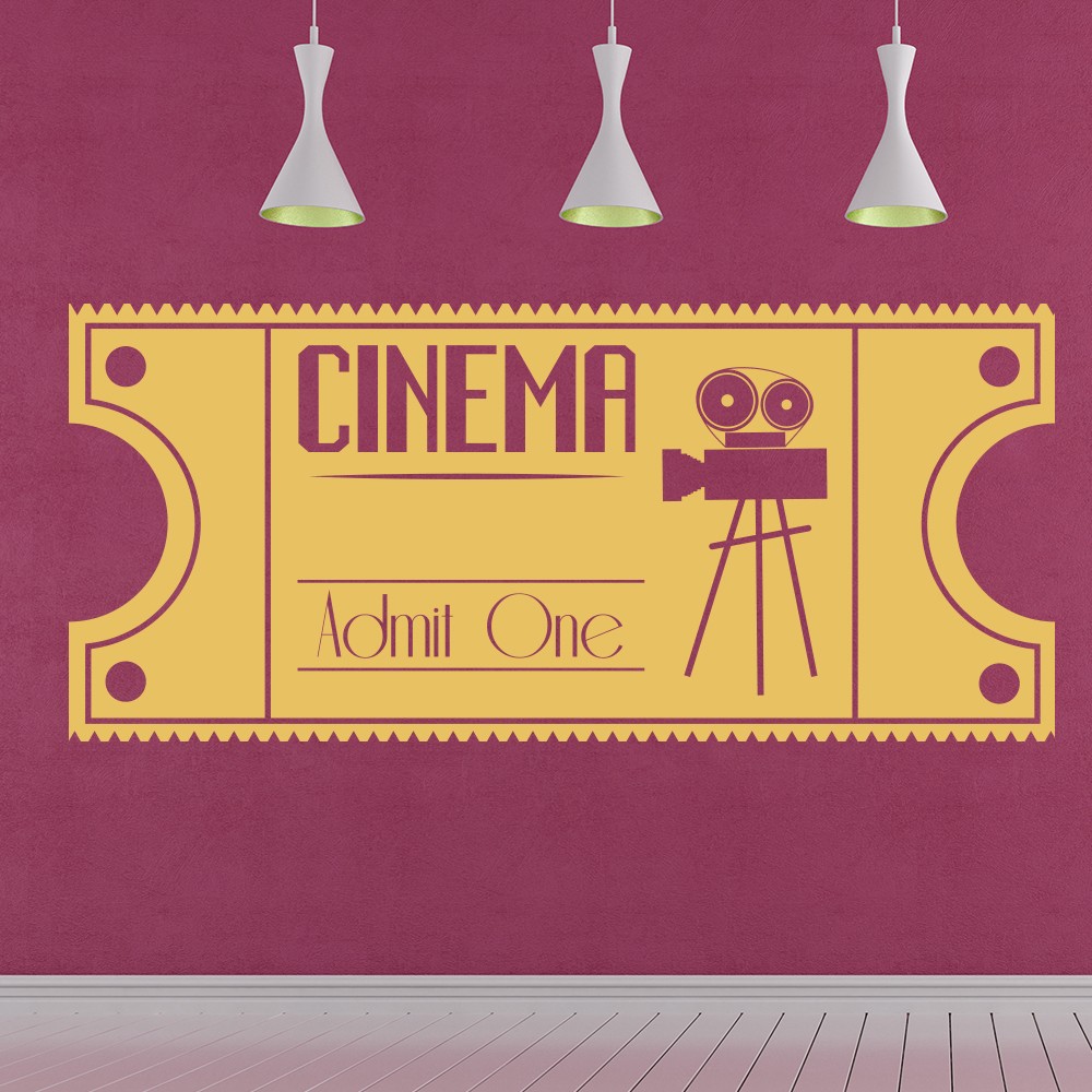 Film Reel Movies Wall Sticker