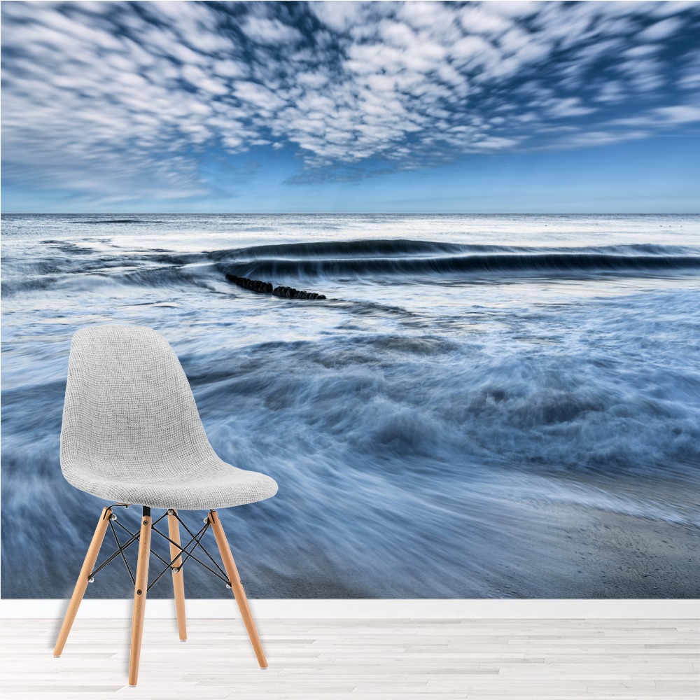 Ocean Waves Seascape Wall Mural Wallpaper