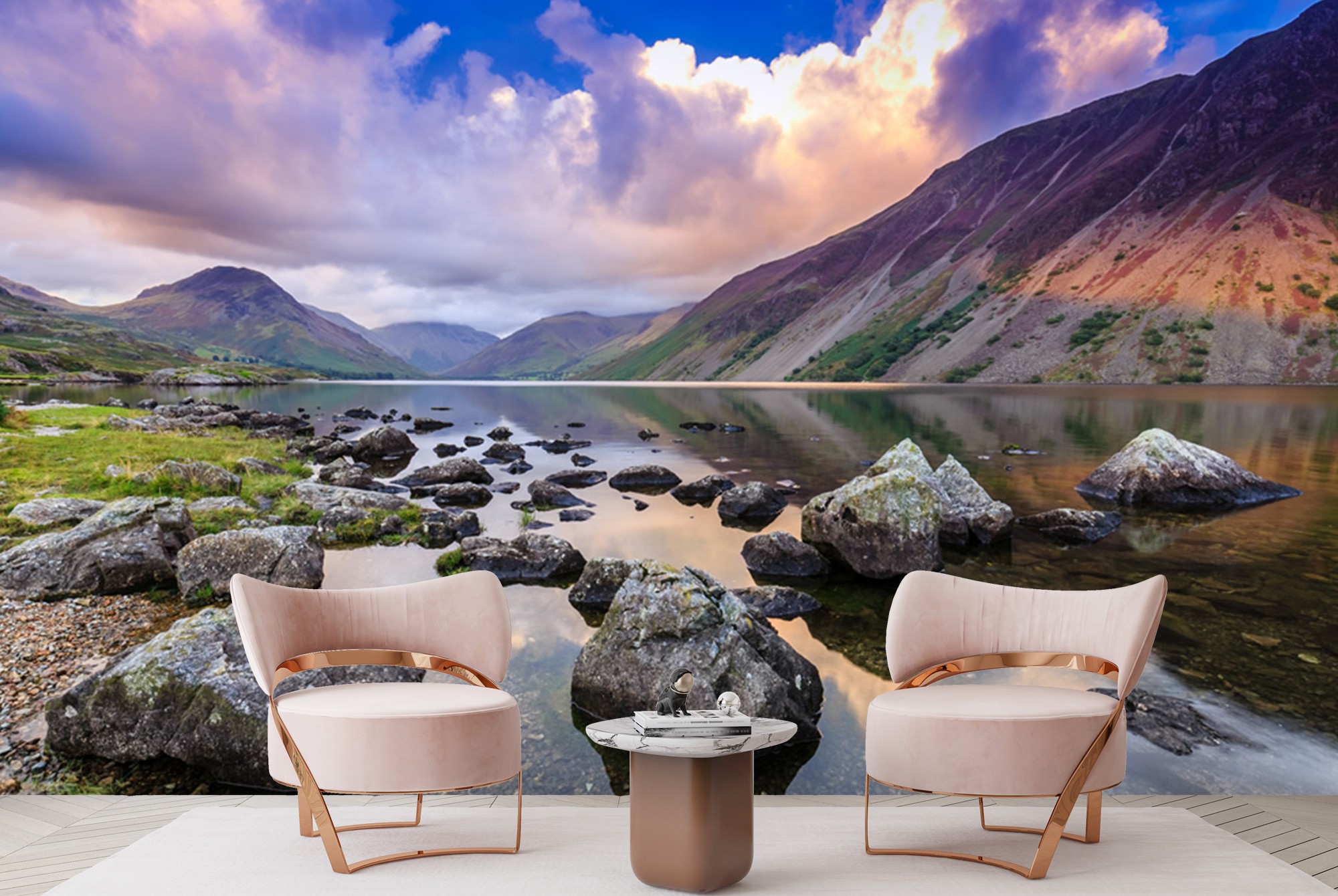 Mountain Landscape Lake District Cumbria Wall Mural Wallpaper