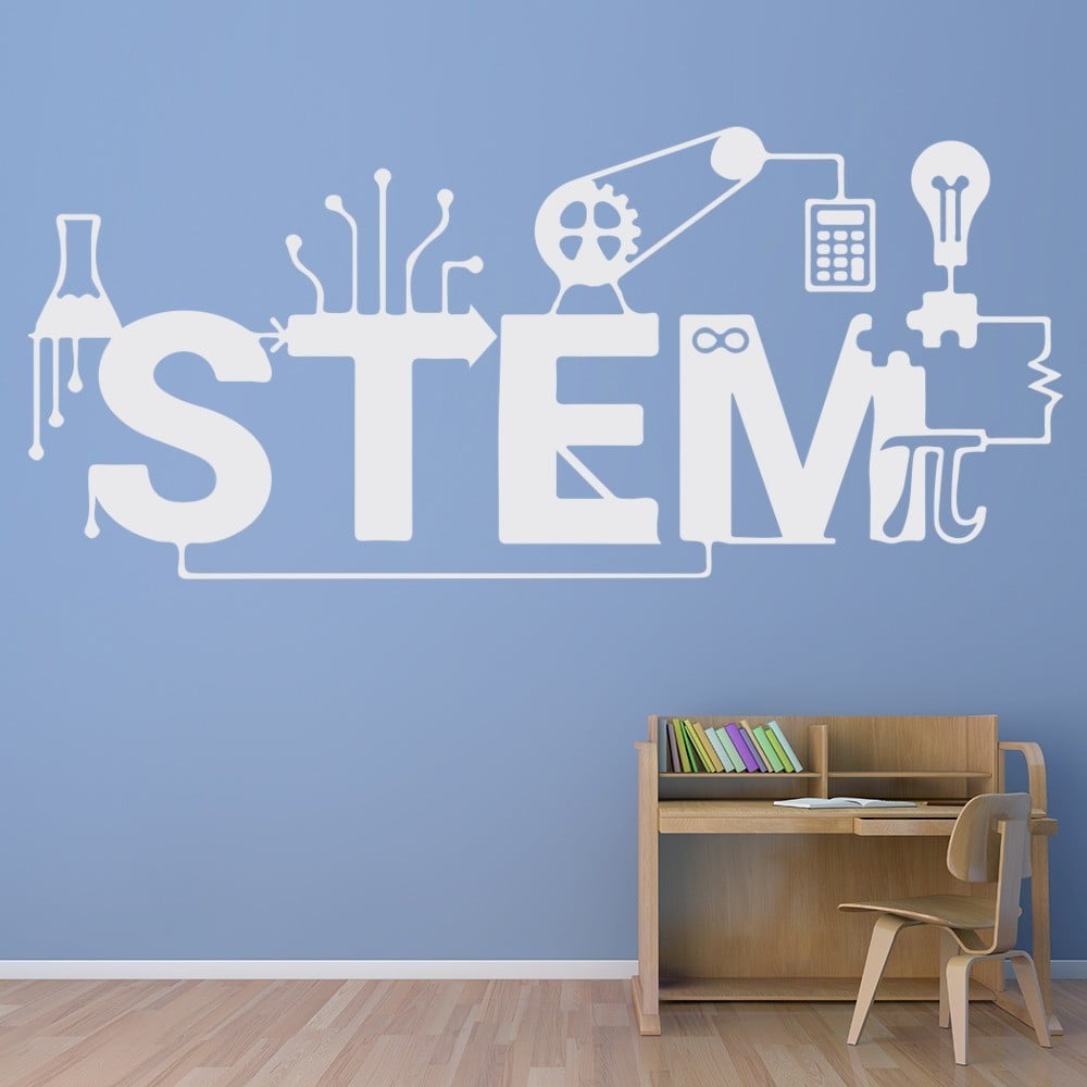 STEM Teacher Classroom Wall Sticker