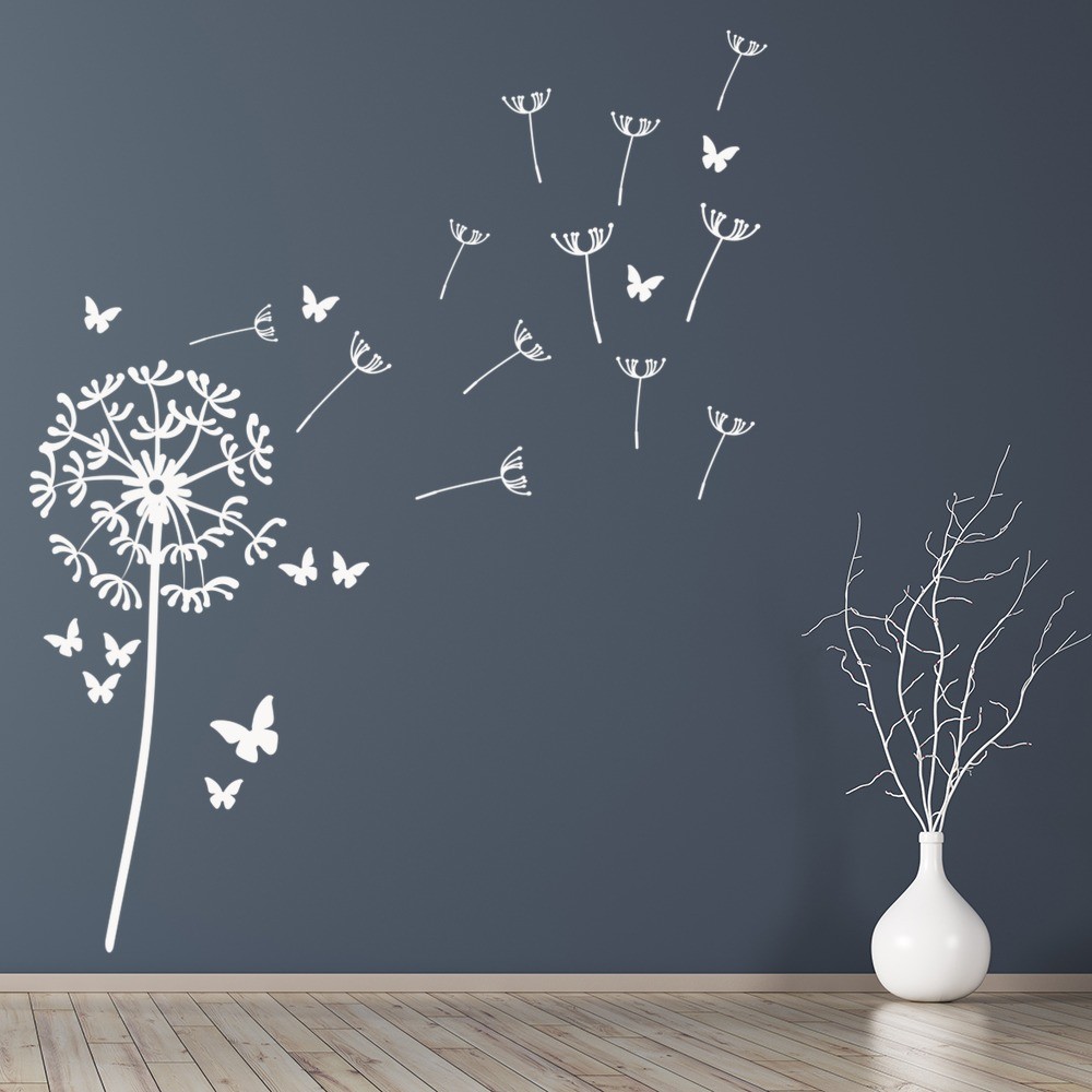 Butterflies & Dandelion Wall Sticker