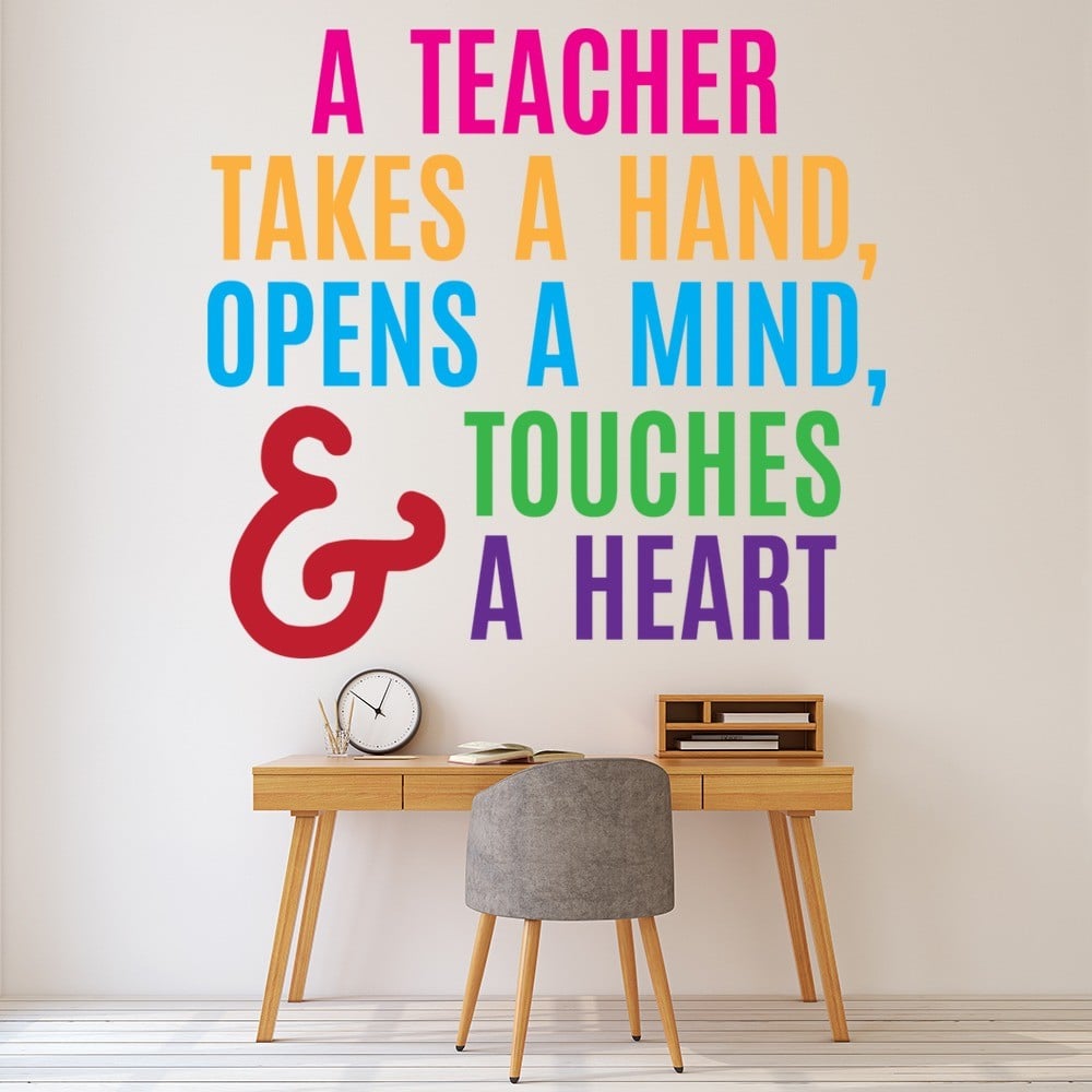 Open Mind School Wall Sticker