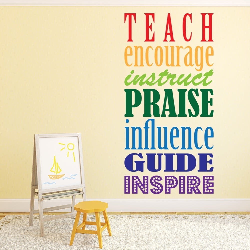 Inspirational Teacher School Wall Sticker