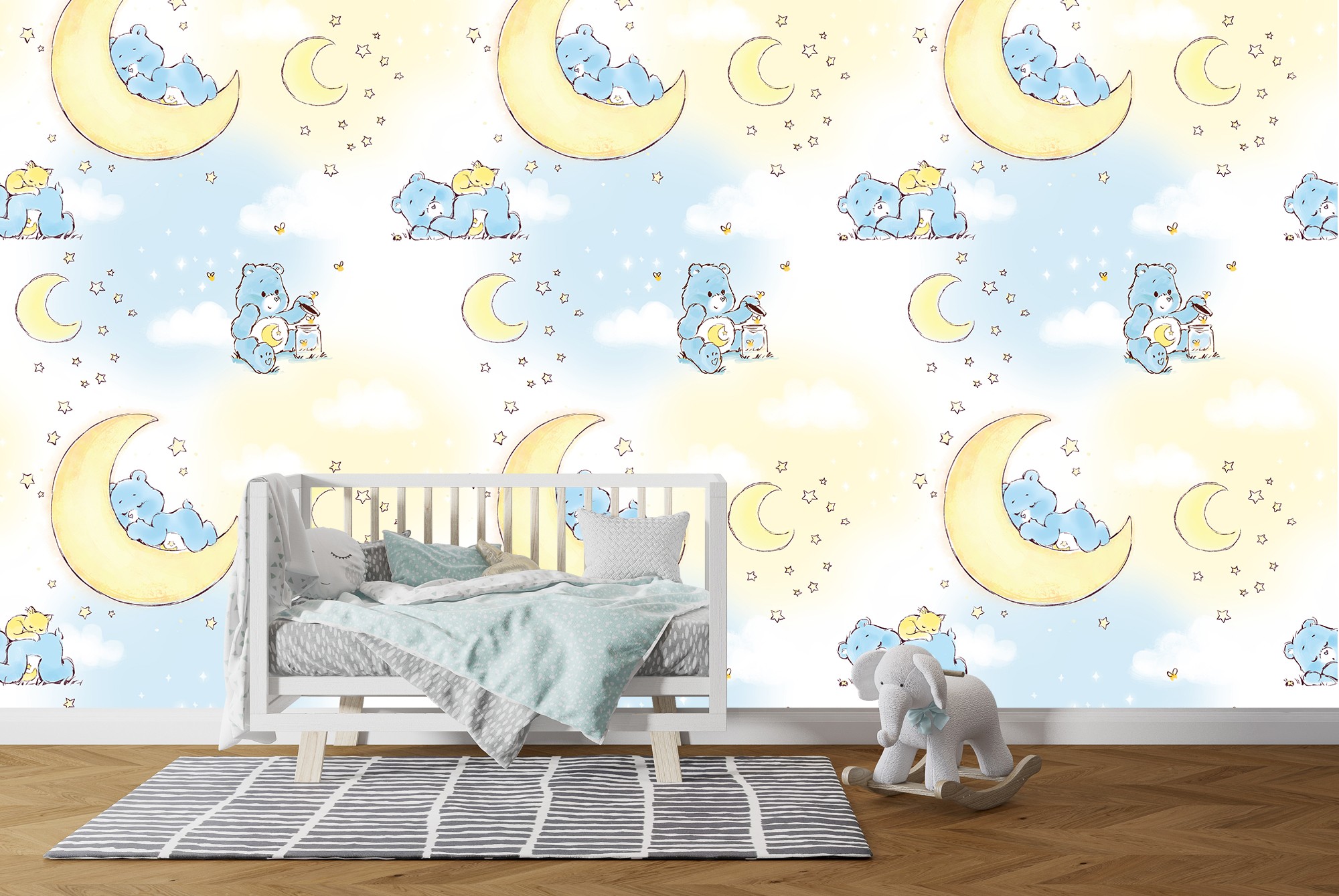 Care Bears Baby Bedtime Bear Wall Mural