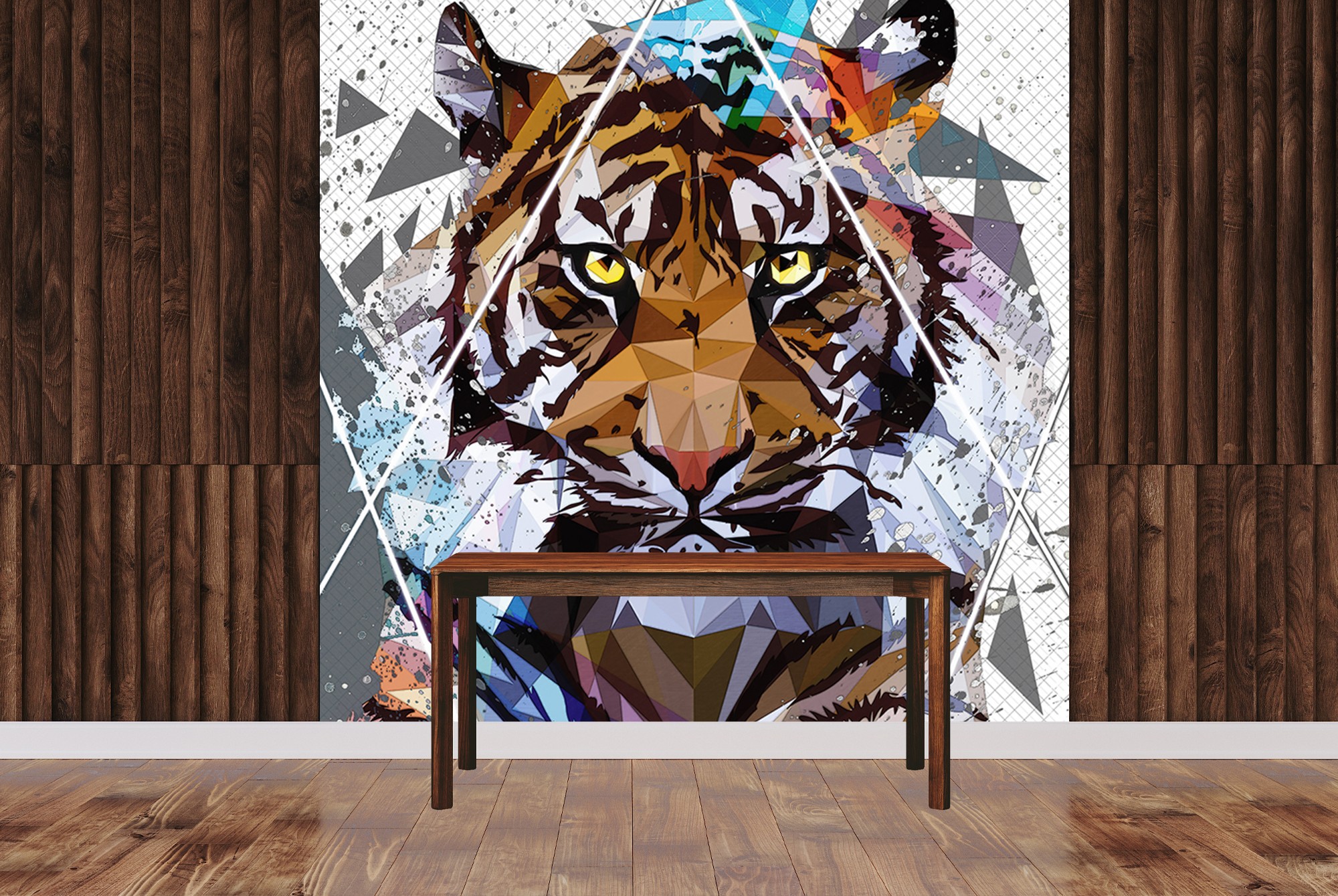 It Tiger Wall Mural by Mayka Ienova