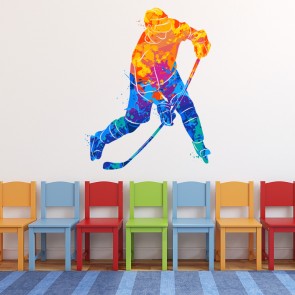 Shop Hockey Wall Stickers - ICON
