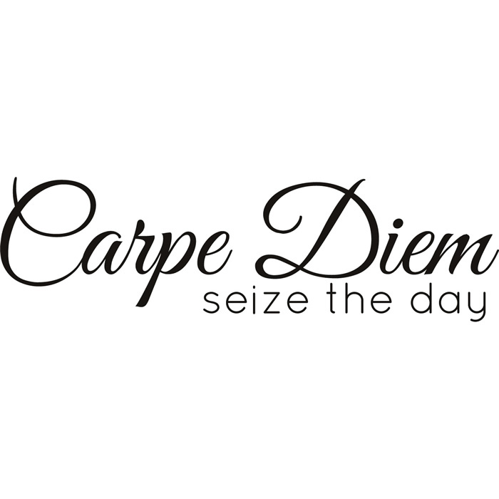 Carpe diem тату эскиз